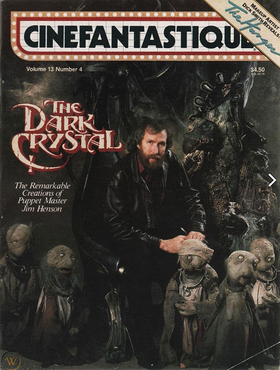Cinefantastique Jim Henson Dark Crystal cover