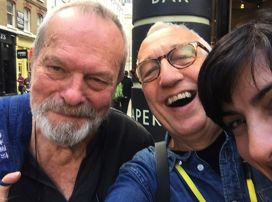 Terry Gilliam and Mick Audsley