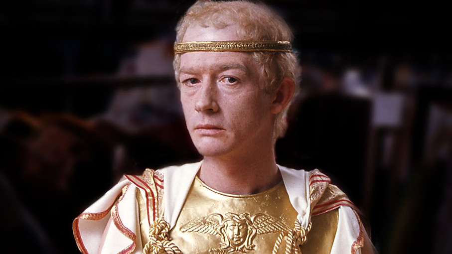 John Hurt as Caligula in I, Claudius