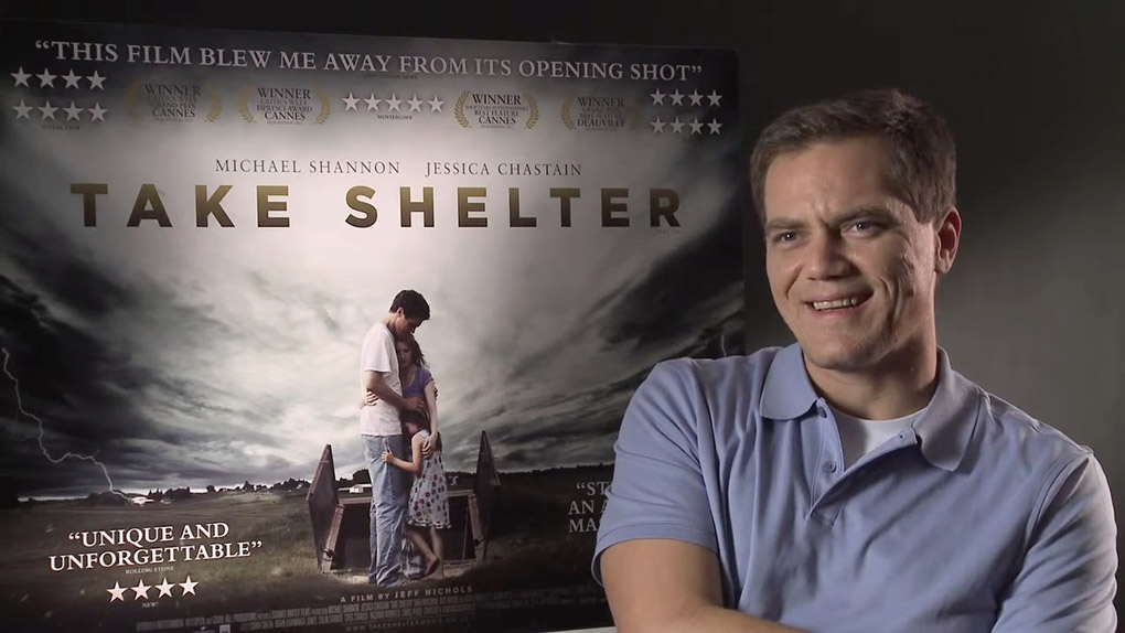 Michael Shannon interviewed by Tim Evans about his lead role in Take Shelter