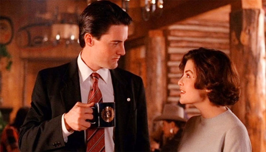 Dale Copper and Audrey Horne in Twin Peaks