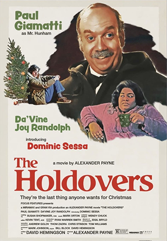 The Holdovers poster