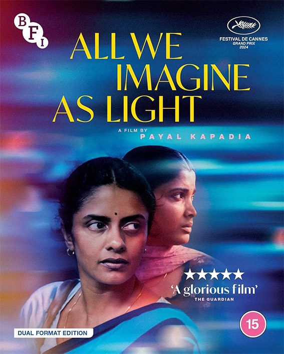 All We Imagine as Light Blu-ray cover art