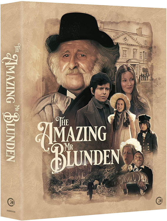 The Amazing Mr. Blunden Blu-ray slipcase cover art