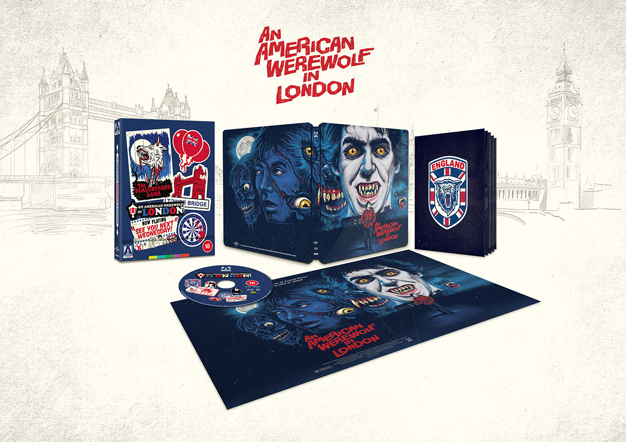 An American Werewolf in London Limited Edition Blu-ray packshot