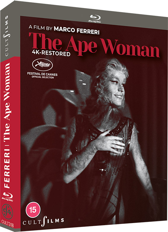 The Ape Woman Blu-ray pack shot