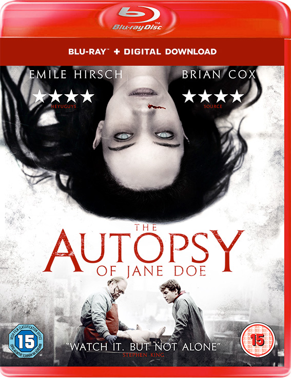 The Autopsy of Jane Doe Blu-ray cover