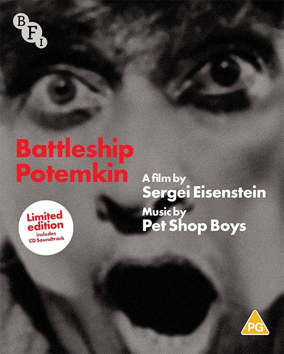 Battleship Potemkin Blu-ray cover art