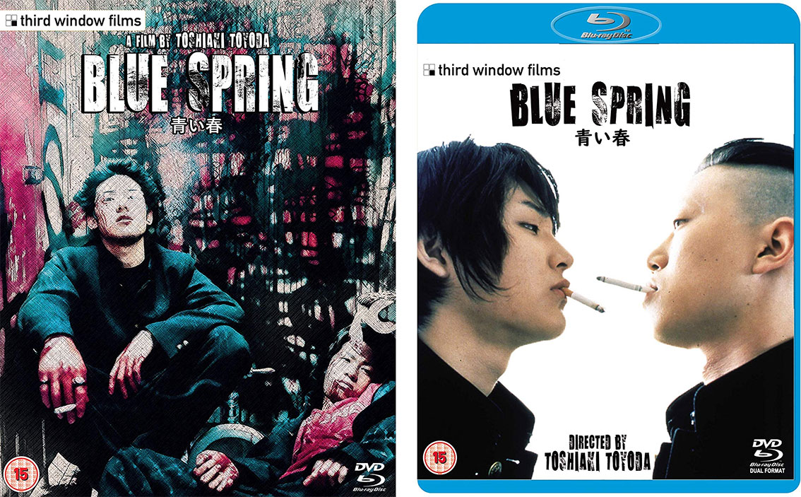 Blue Spring dual format cover and slip case