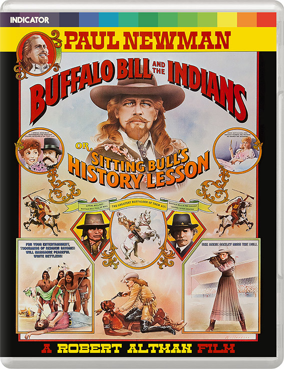 Buffalo Bill and the Indians or, Sitting Bull's History Lesson Blu-ray cover art