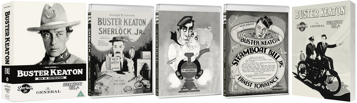 Buster Keaton: 3 Films pack shot