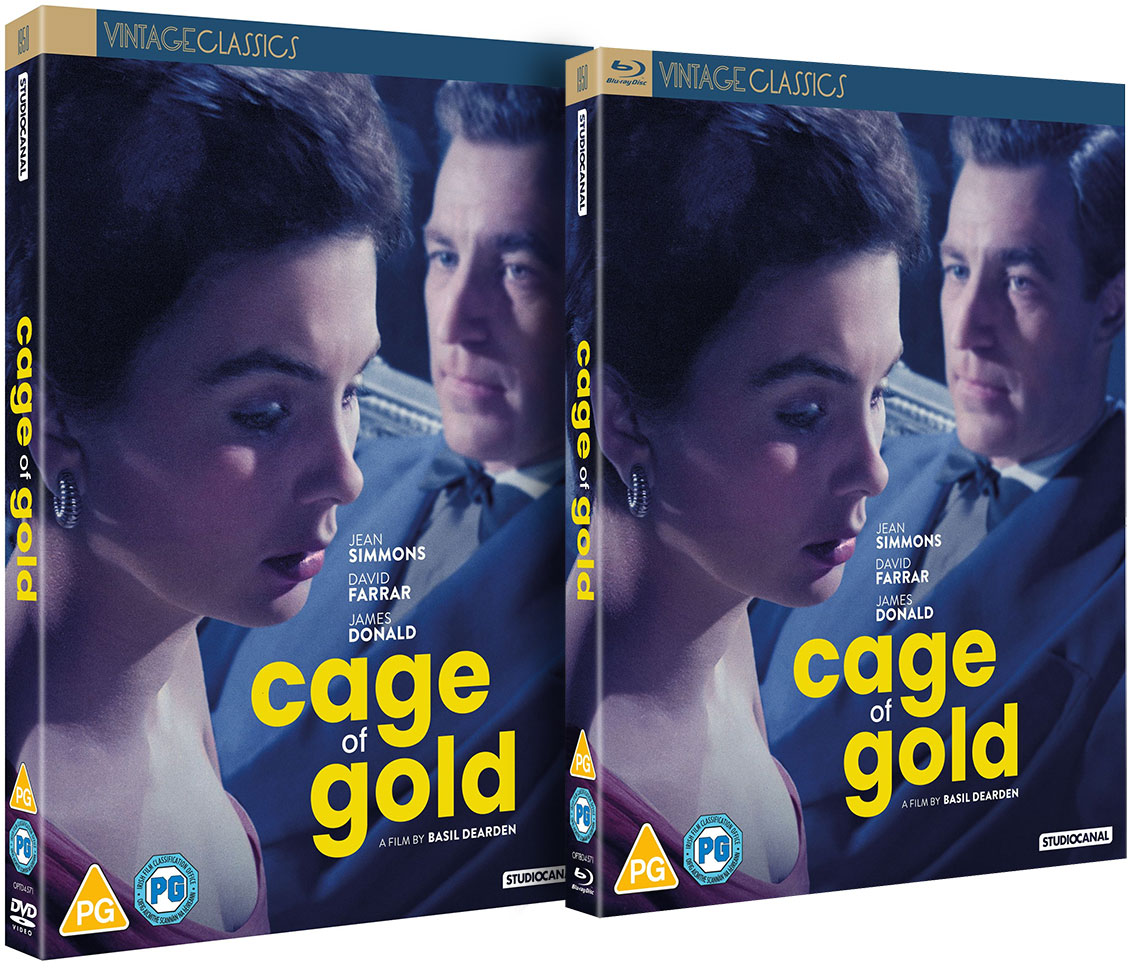 Cage of Gold DVBD and Blu-ray cover art