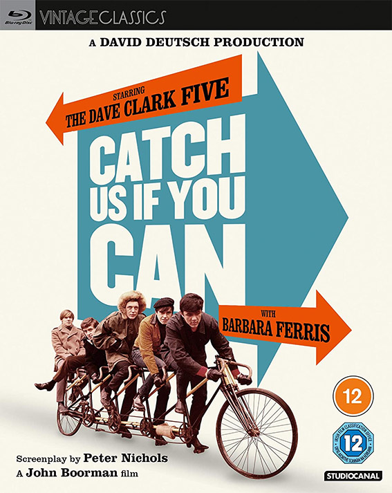 Catch Us If You Can Blu-ray cover art