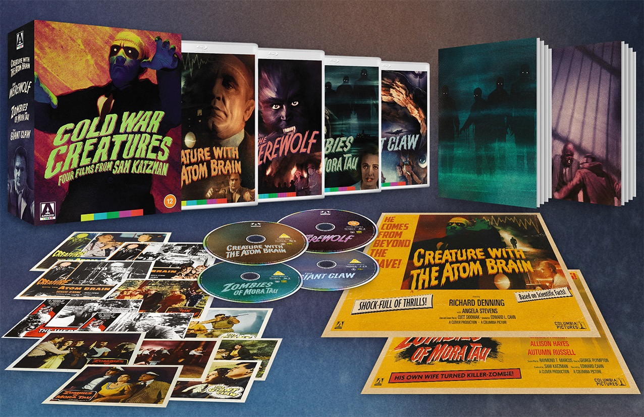 Cold War Creatures: Four Films From Sam Katzman Blu-ray pack shot