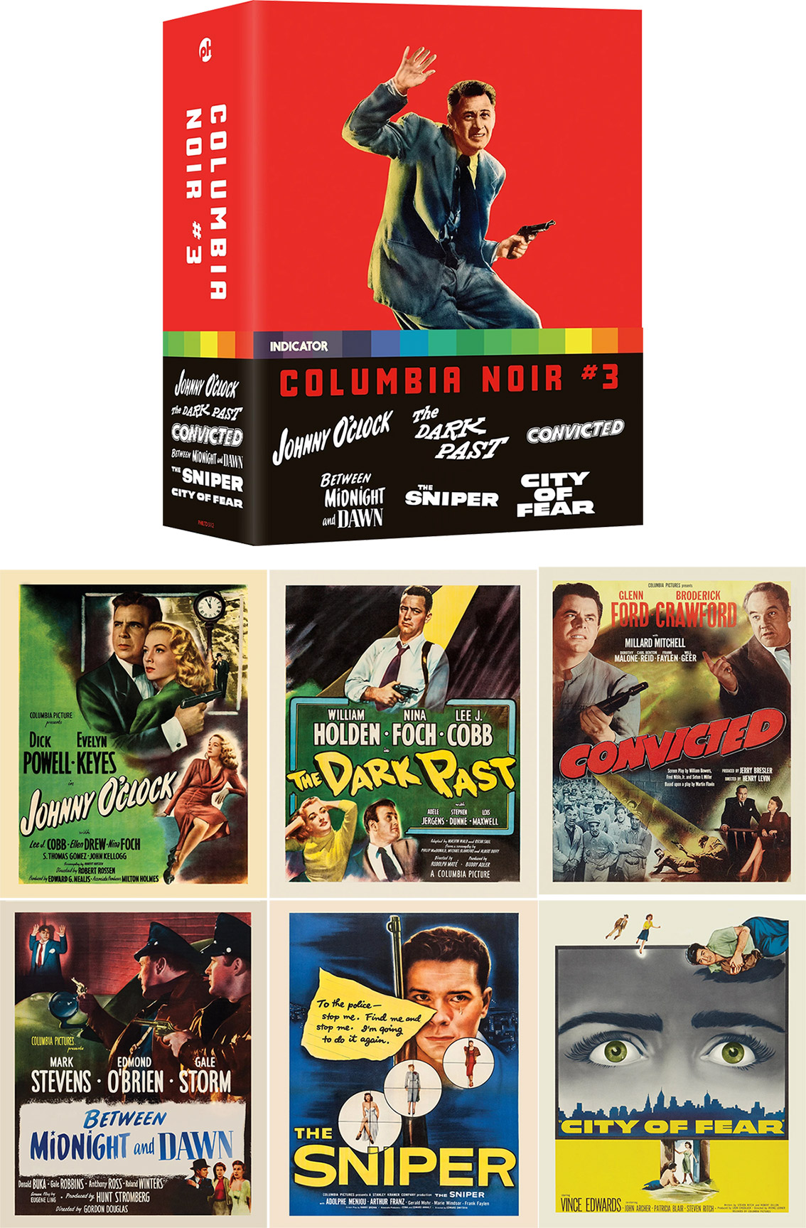 Columbia Noir #3 Blu-ray cover artwork