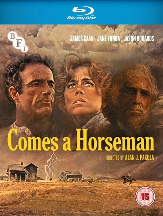 Comes a Horseman Blu-ray cover art