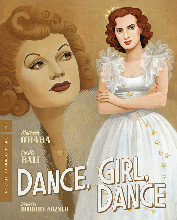 Dance, Girl, Dance Criterion Blu-ray cover art