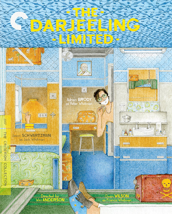 The Darjeeling Limited Blu-ray cover art