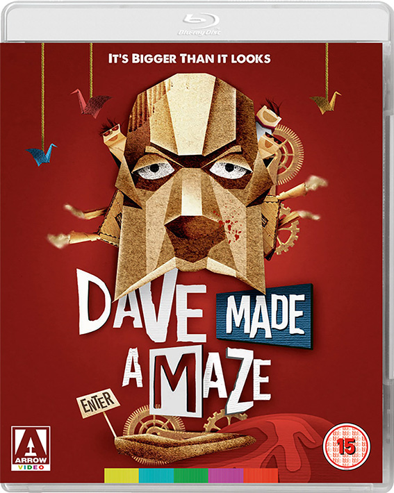 Dave Made a Maze Blu-ray cover art