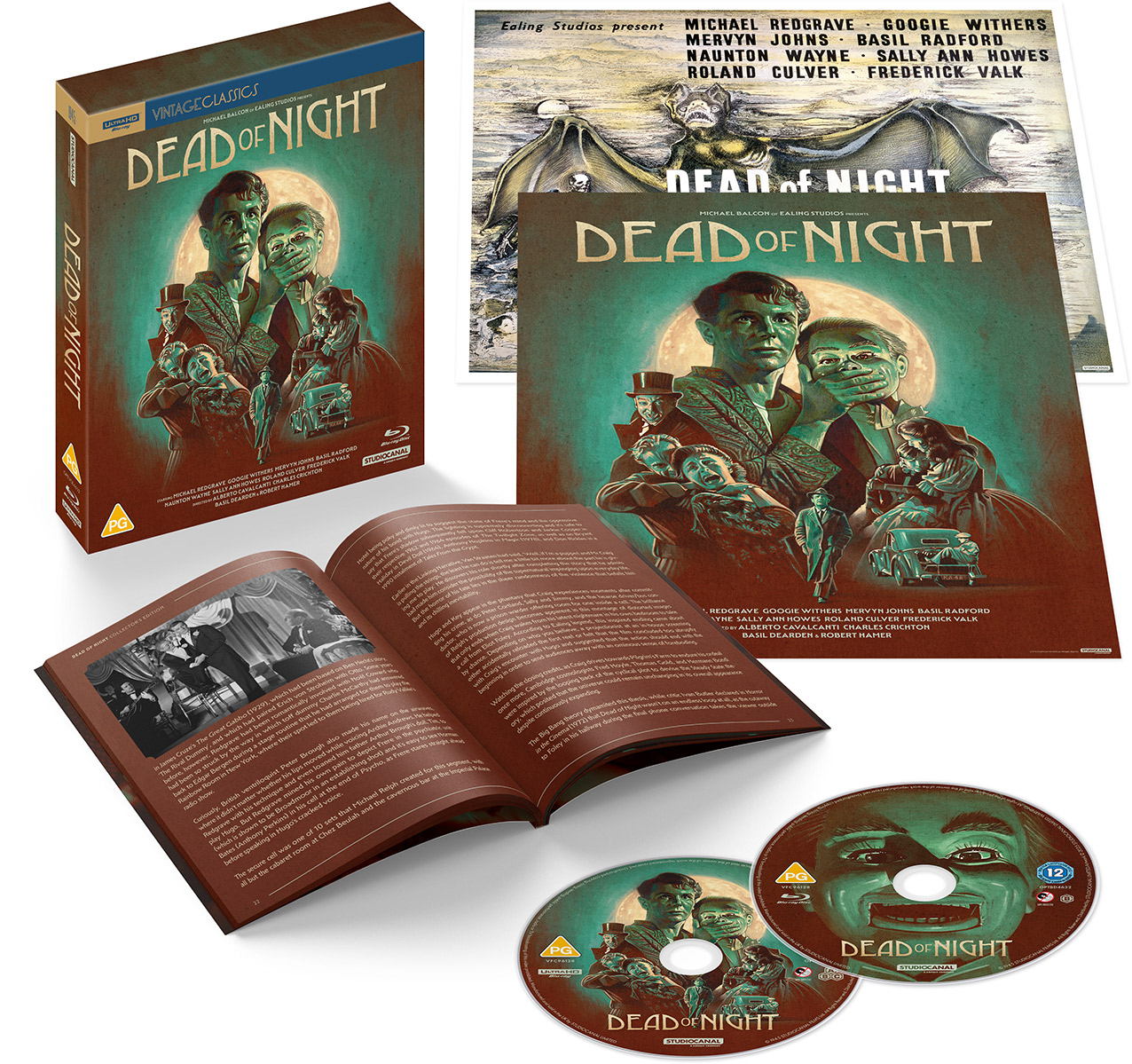 Dead of Night 80th Anniversary Collector's Edition UHD/Blu-ray pack shot