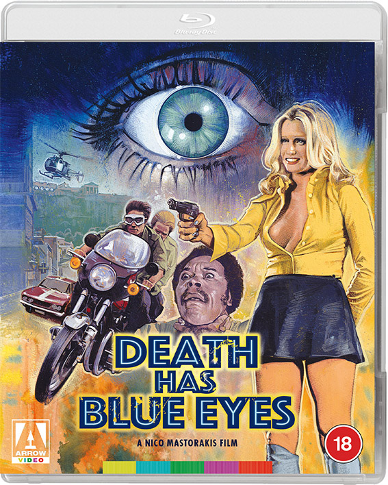 Death Has Blue Eyes Blu-ray cover art