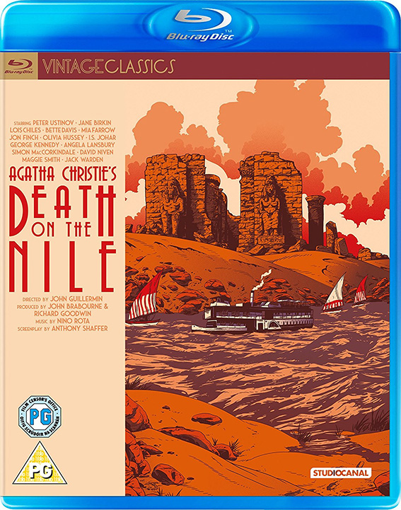 Death on the Nile Blu-ray cover