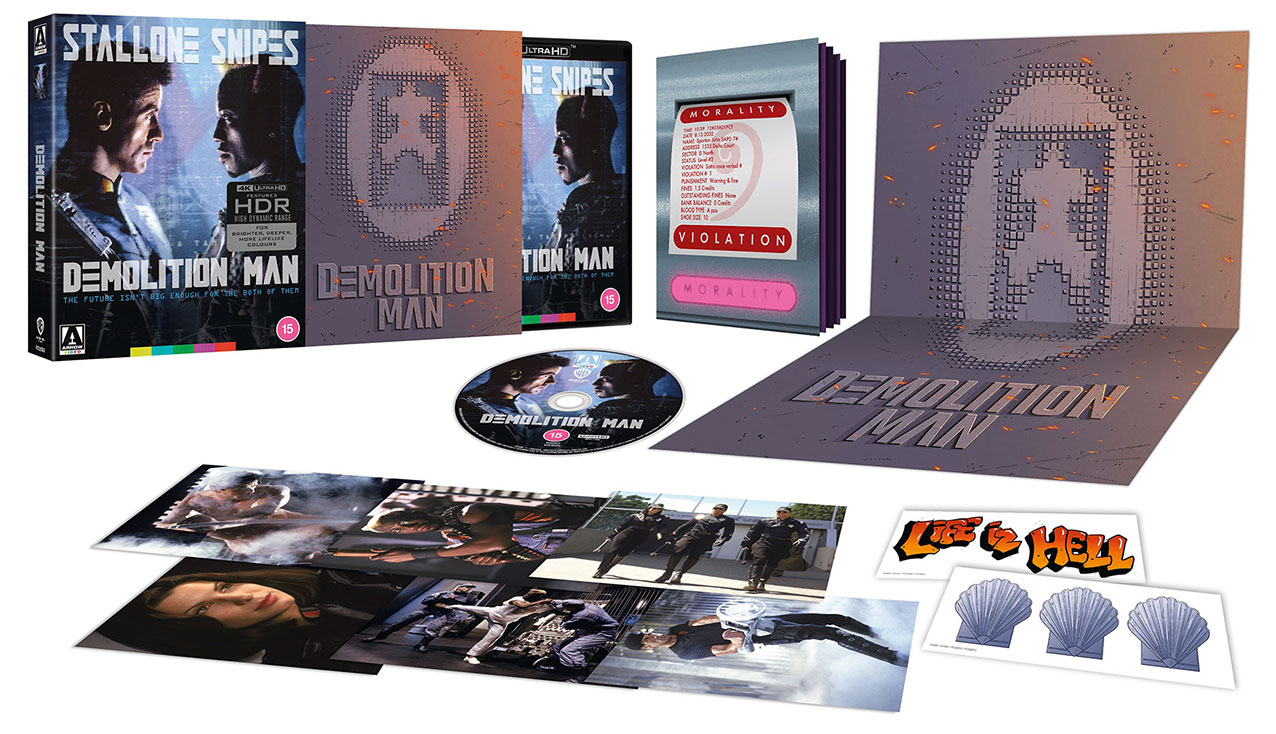 Demolition Man UHD pack shot