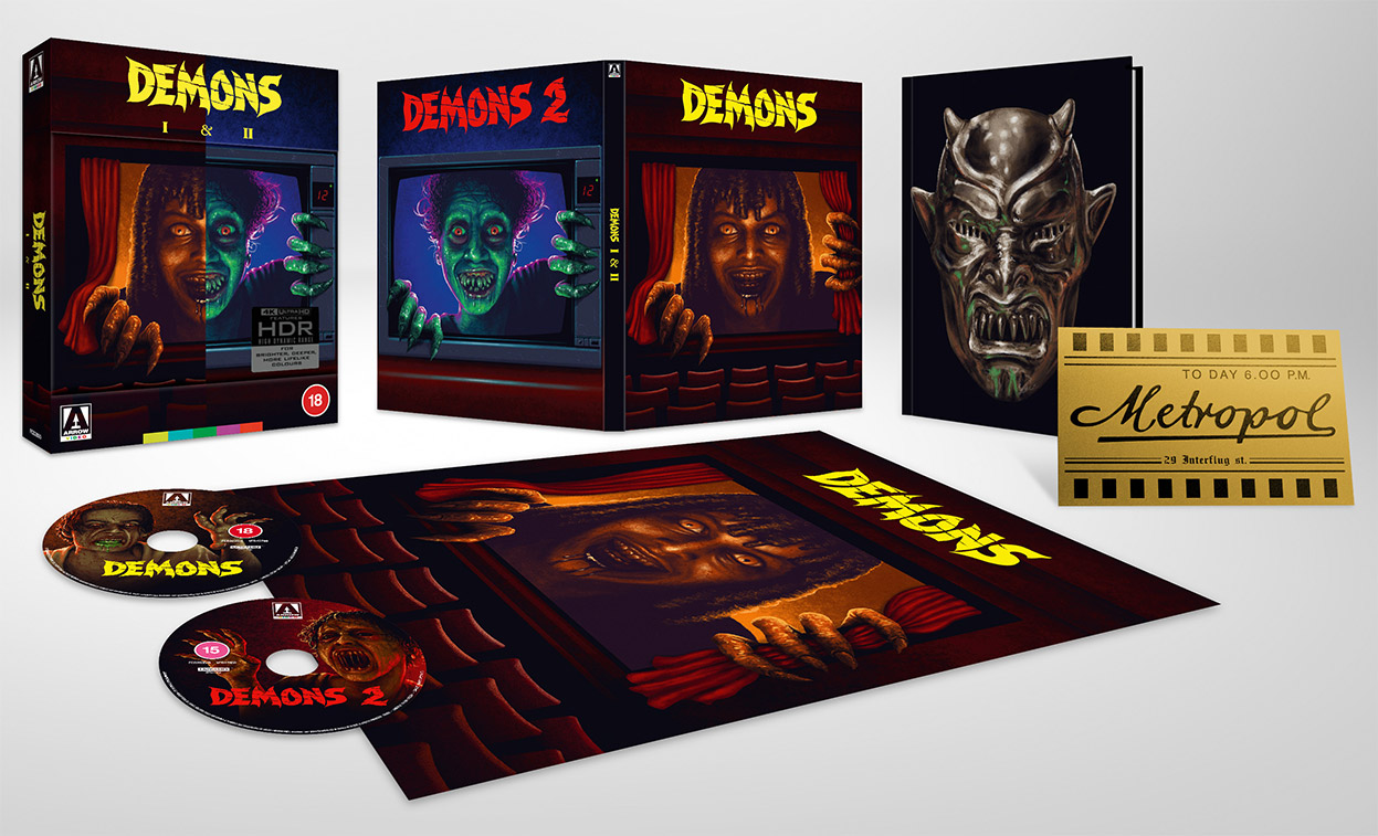 Demons 1 and 2 UHD pack shot