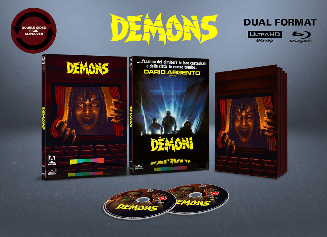 Demons 4K UHD Blu-ray pack shot
