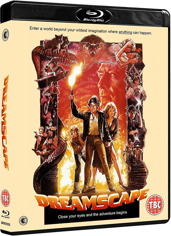 Dreamscape Blu-ray cover