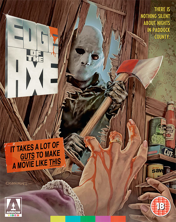 Edge of the Axe Blu-ray slipcase cover art