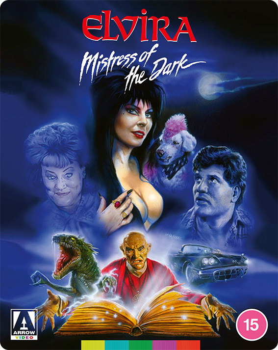 Elvira: Mistress of the Dark Blu-ray copver art