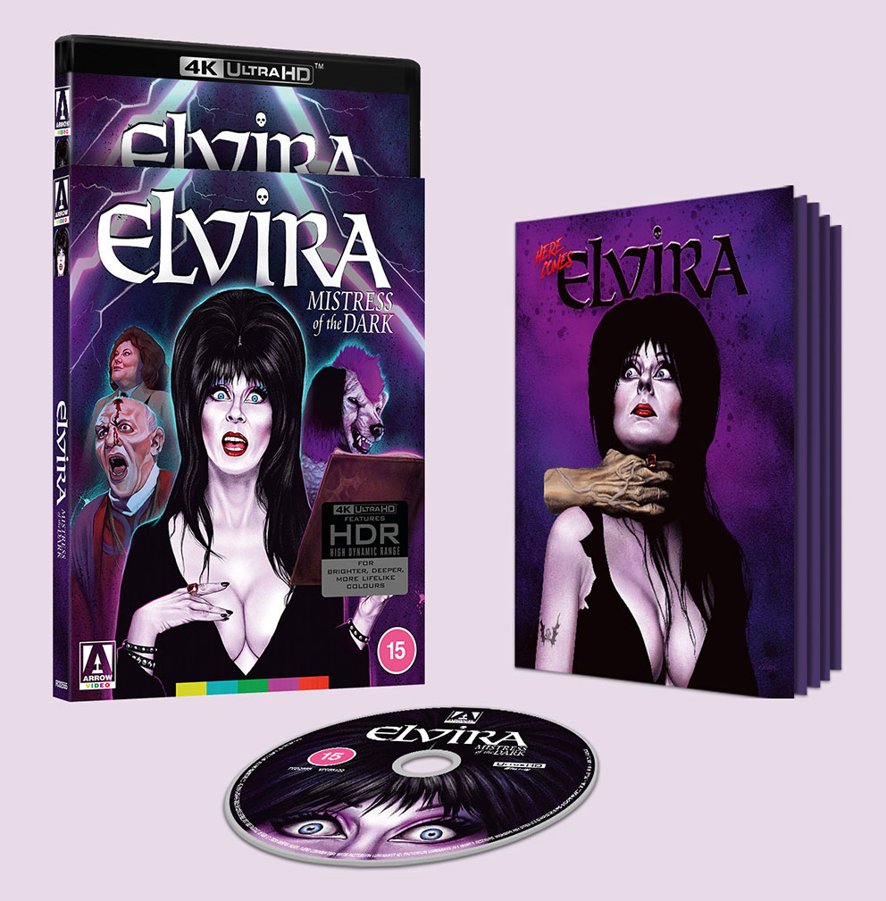 Elvira: Mistress of the Dark UHD pack shot