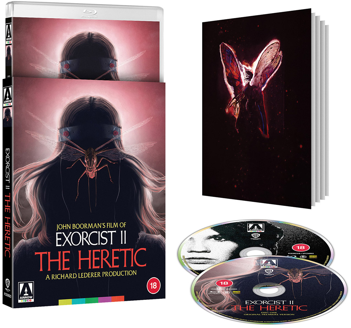 Exorcist II: The Heretic Blu-ray pack shot