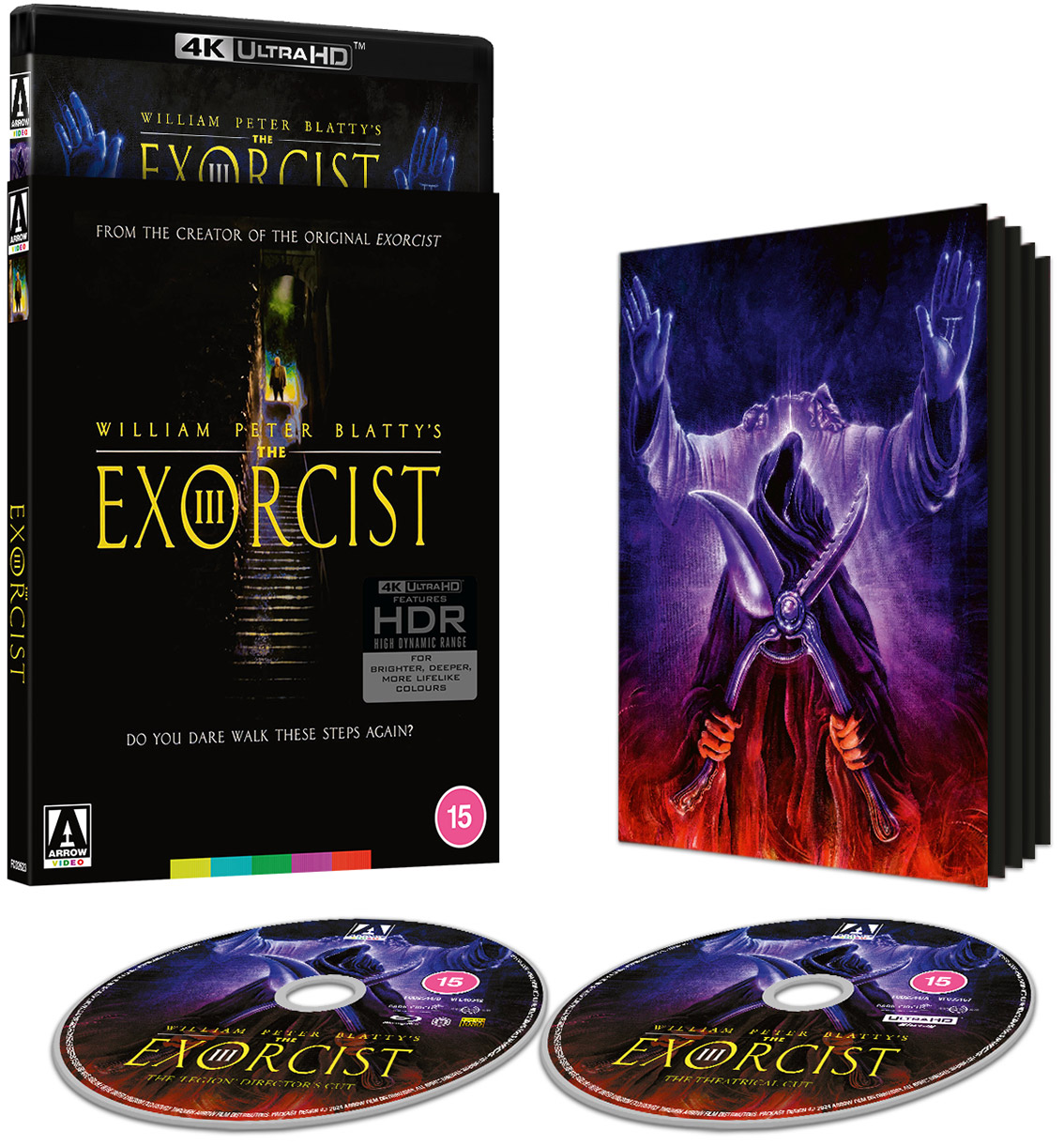 The Exorcist III UHD Original Artwork edition pack shot