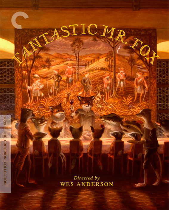Fantastic Mr. Fox Blu-ray cover art