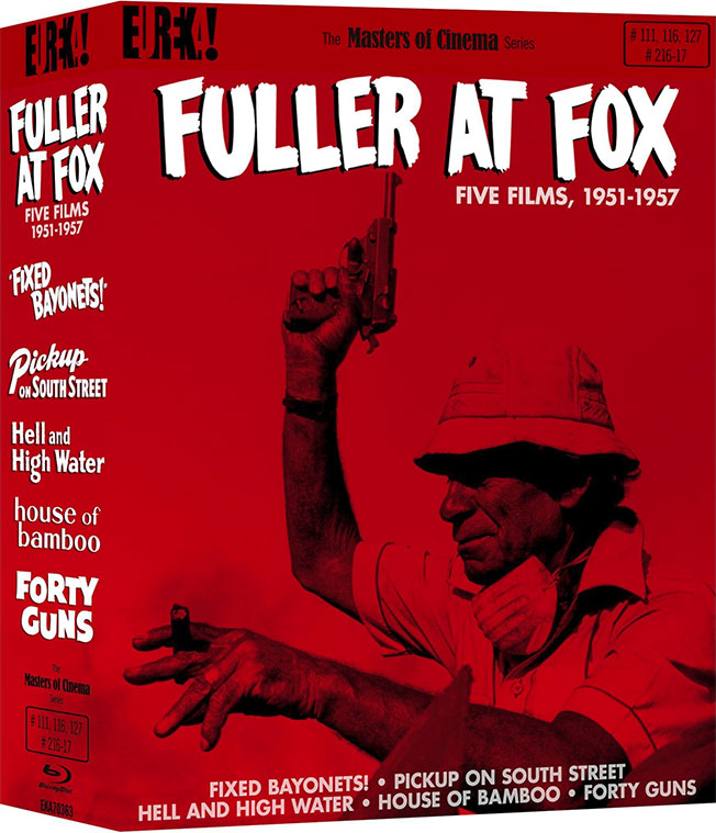 Fuller at Fox, Five Films 1951-1957 Blu-ray pack shot