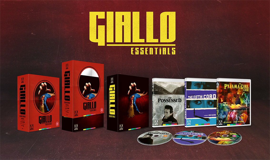 Giallo Essentials [Red Edition] Blu-ray pack shot