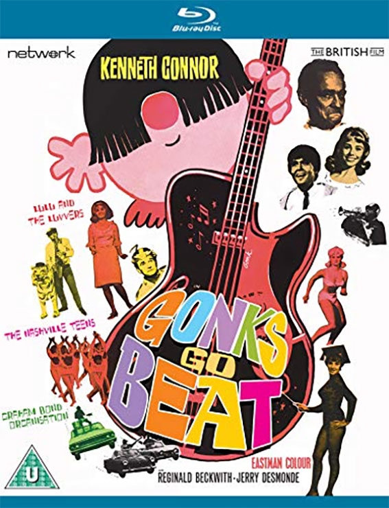 Gonks Go Beat Blu-ray cover art