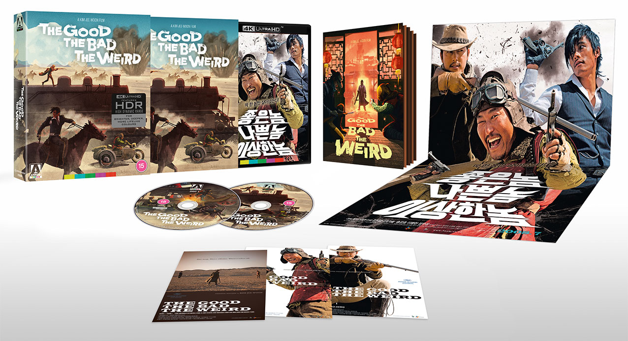 The Good, the Bad, the Weird UHD pack shot