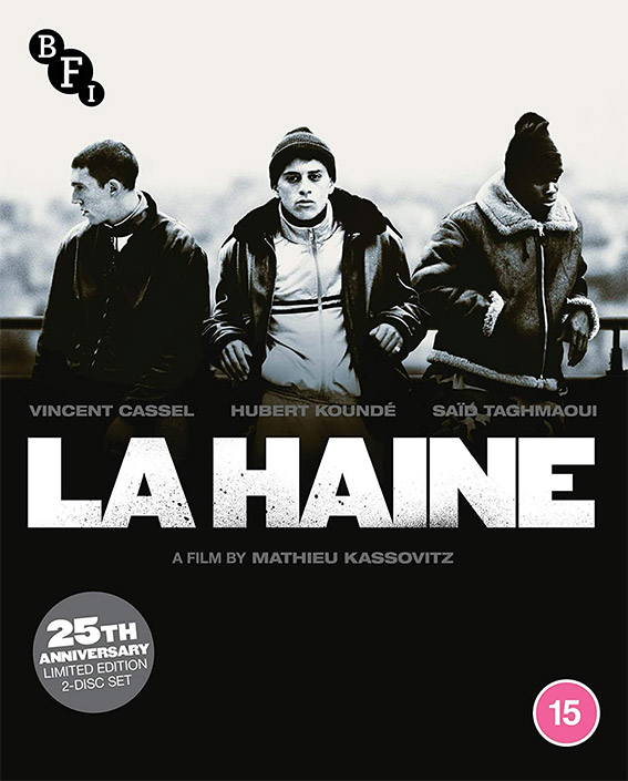 La Haine Limited Edition Blu-ray cover art