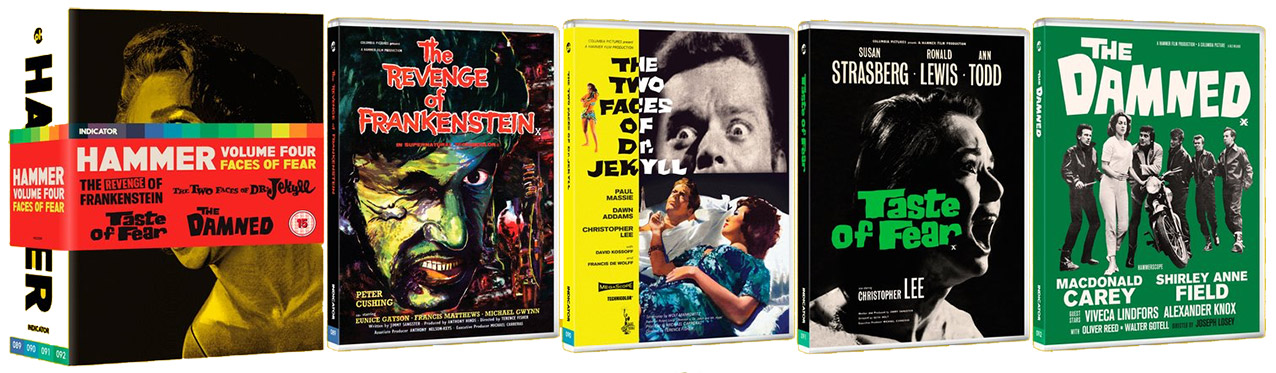 Hammer Volume Four: Faces of Fear Blu-ray pack shot