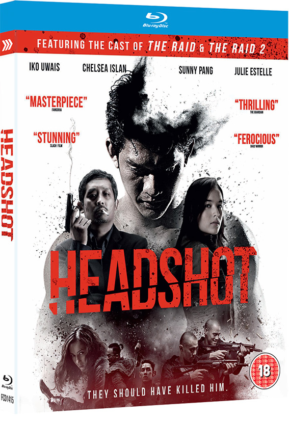 Headshot Blu-ray cover