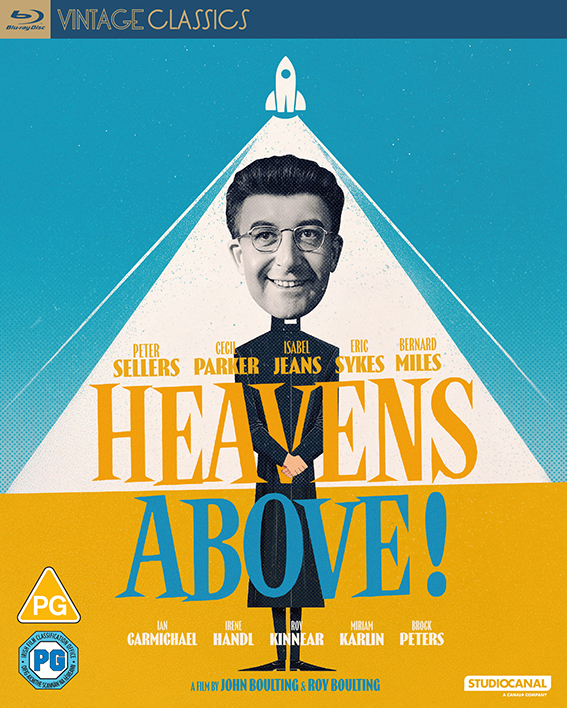 Heavens Above! Blu-ray cover art