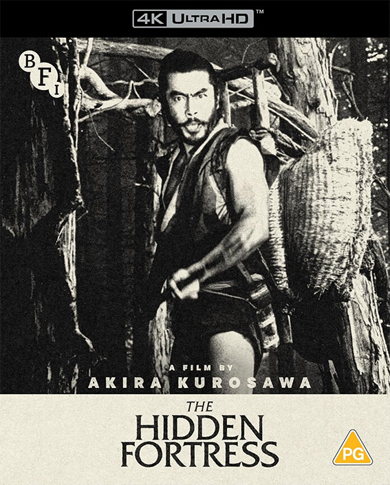 The Hidden Fortress UHD cover art