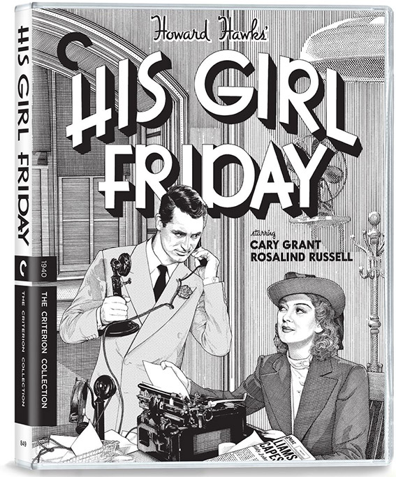 His Girl Friday Blu-ray