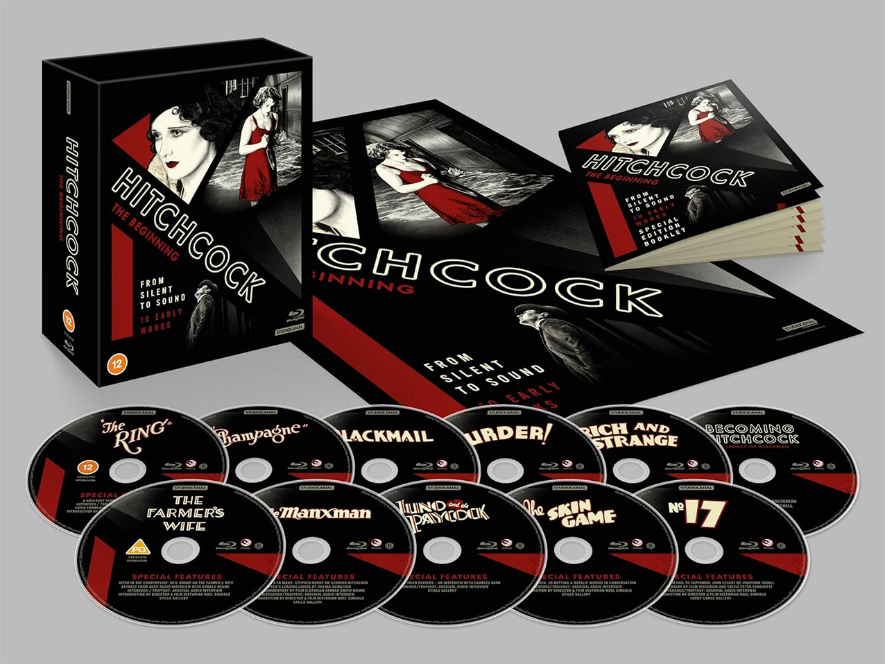 Hitchcock - The Beginning Blu-rayu pack shot