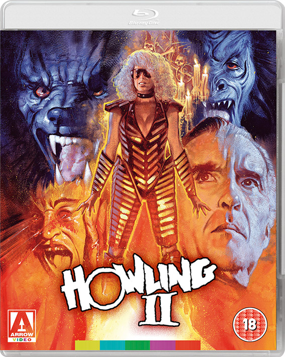 The Howling II dual format cover