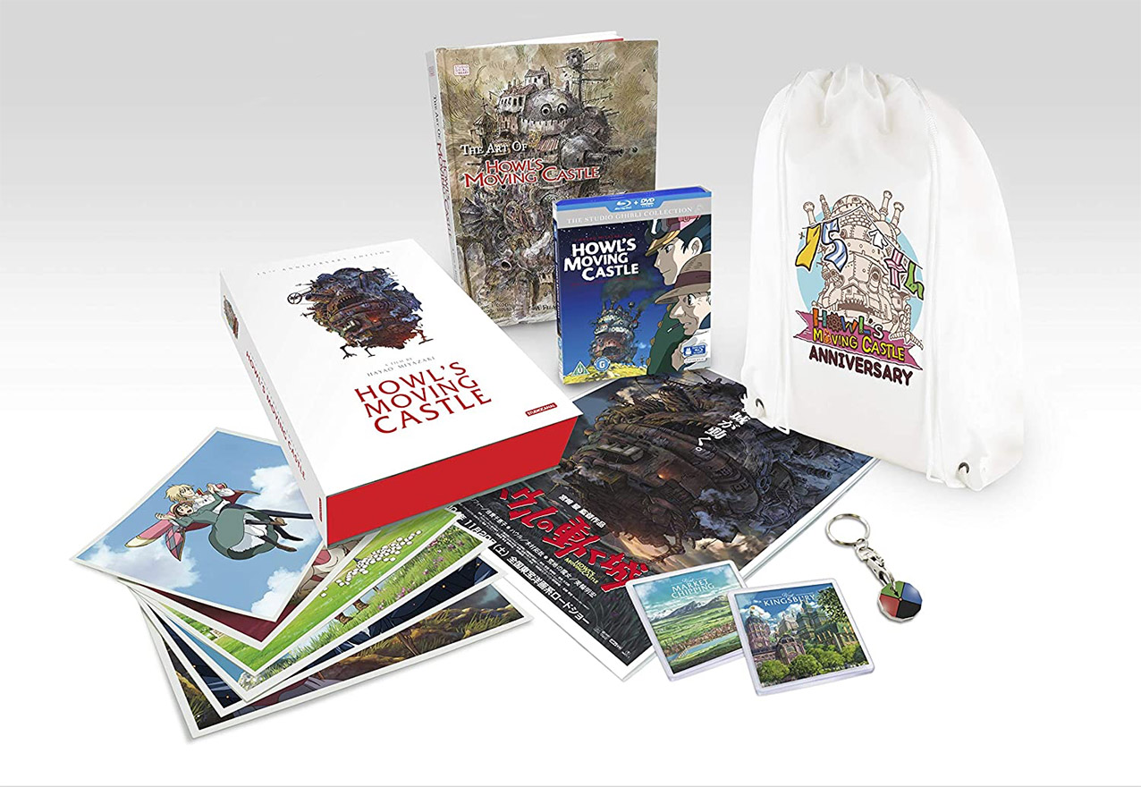 Howl's Moving Castle 15th Anniversary Collector's Edition pack shot