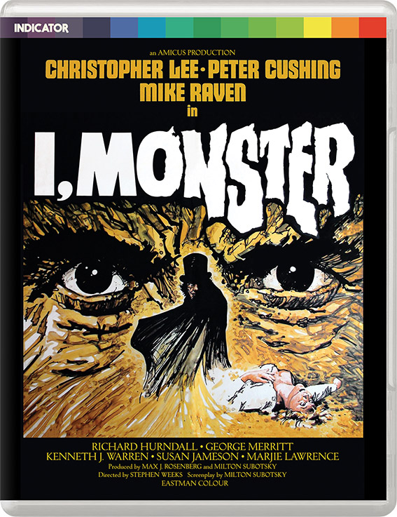 I, Monster Blu-ray cover art